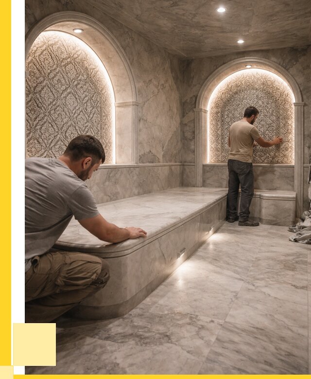 Турецкие бани под ключ в Ревде от 264475 р. | ЭриданРвд