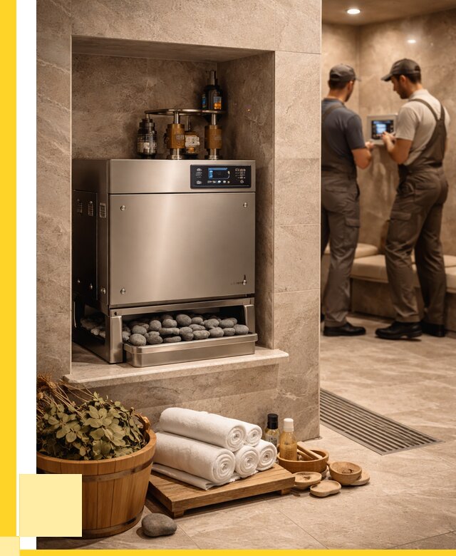 Парогенераторы для хамама в Ревде от 79343 р. | ЭриданРвд