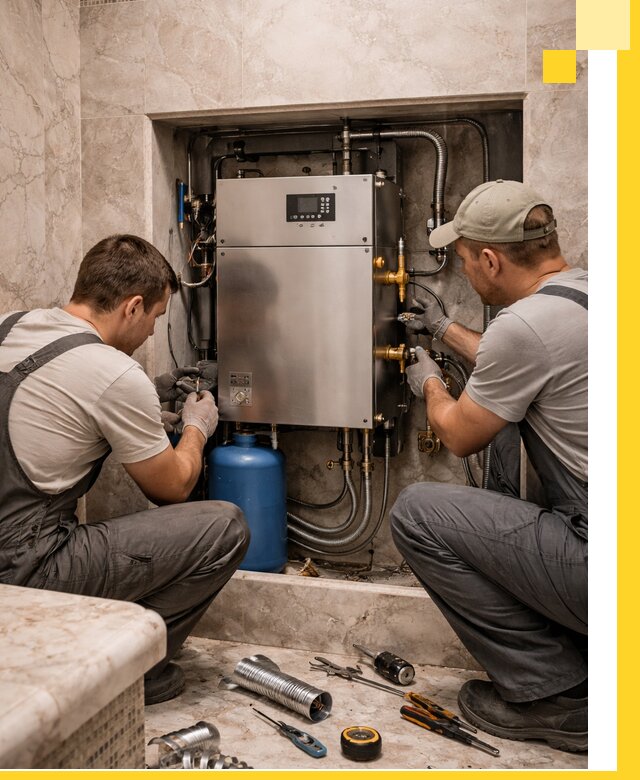 Продажа и установка парогенераторов для хамама в Ревде