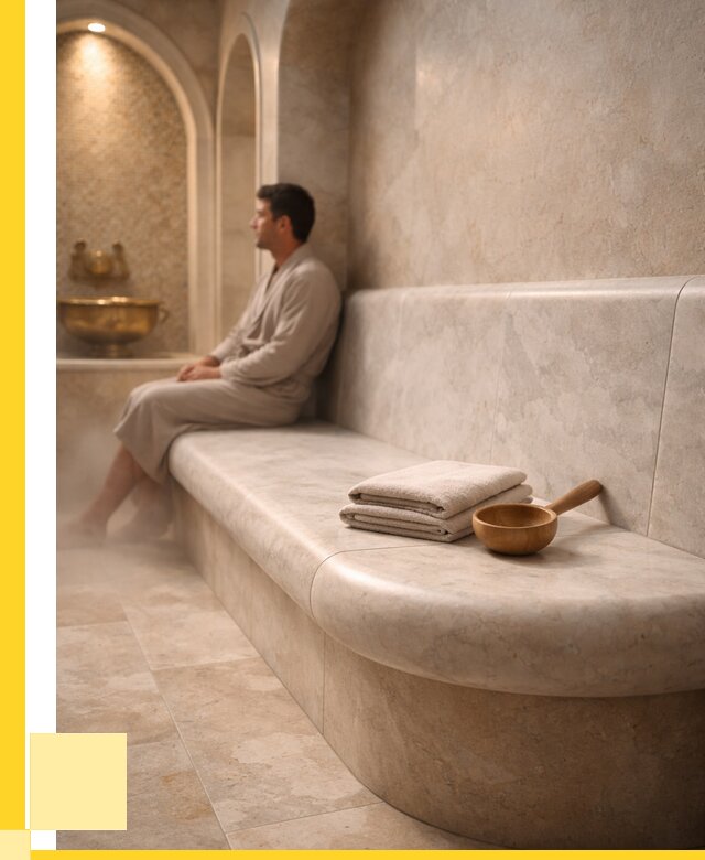 Сиденья для хамама в Ревде под ключ от 12695 р. | ЭриданРвд