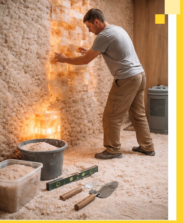 Проектирование и монтаж соляных комнат в Ревде под ключ