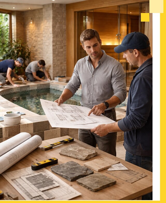 Проектирование SPA зон под ключ в Ревде с инженерией